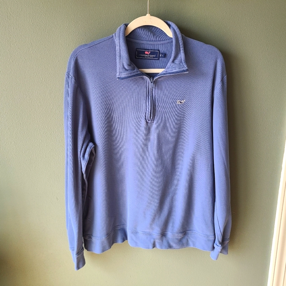 Vineyard Vines 1/4 Zip, Size Large - Picture 1 of 3